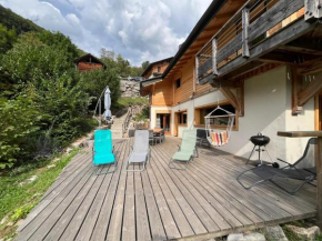 Chalet BAS-THEX 8-10 pers SAINT JEAN D'AULPS- PROCHE MORZINE-WIFI